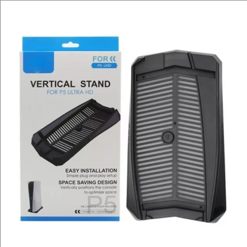 Cooling Stand for Playstation 5 ps5 Ultra HD Black Vertical new in box